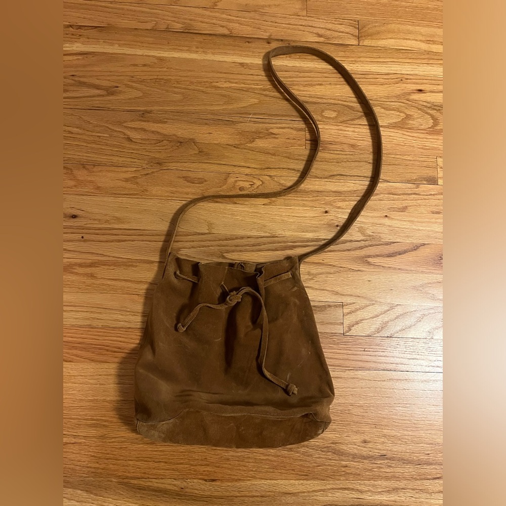 Leather Cinch Bag